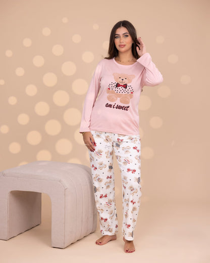 Long Sleeve Cotton Pajamas