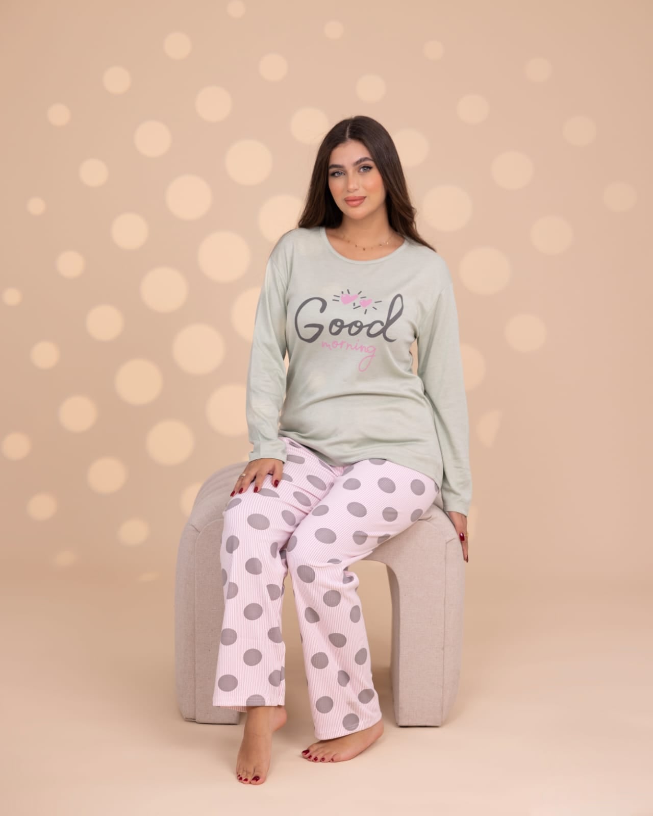 Long Sleeve Cotton Pajamas