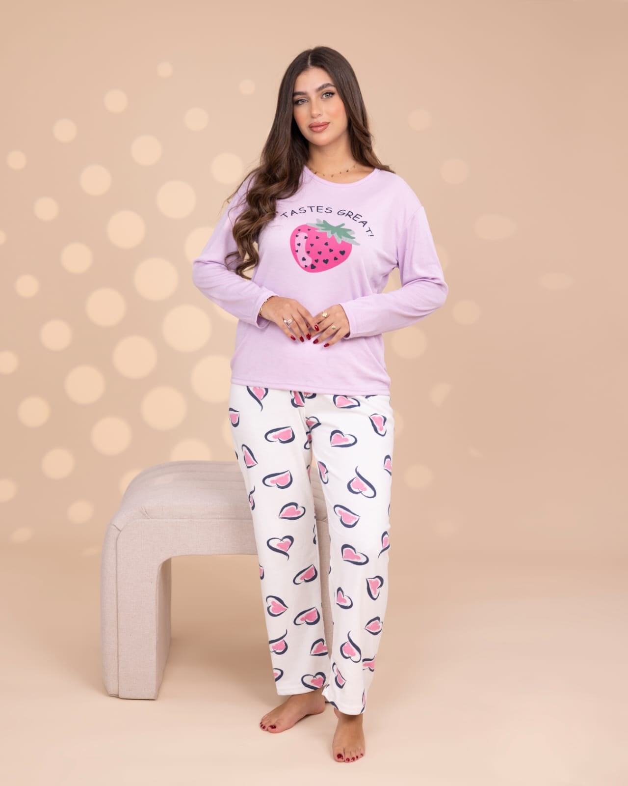 Long Sleeve Cotton Pajamas