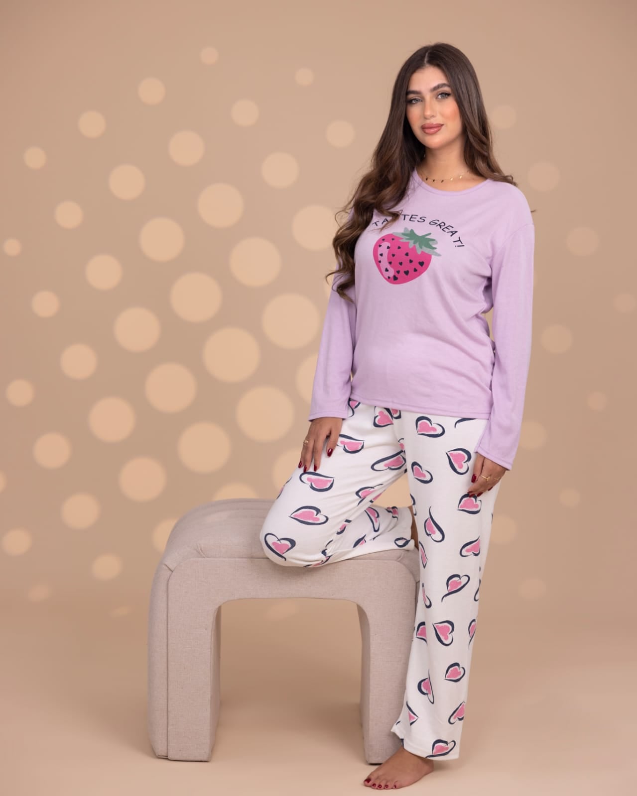 Long Sleeve Cotton Pajamas