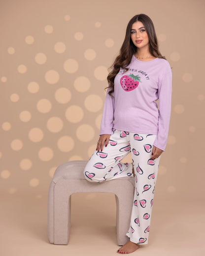 Long Sleeve Cotton Pajamas