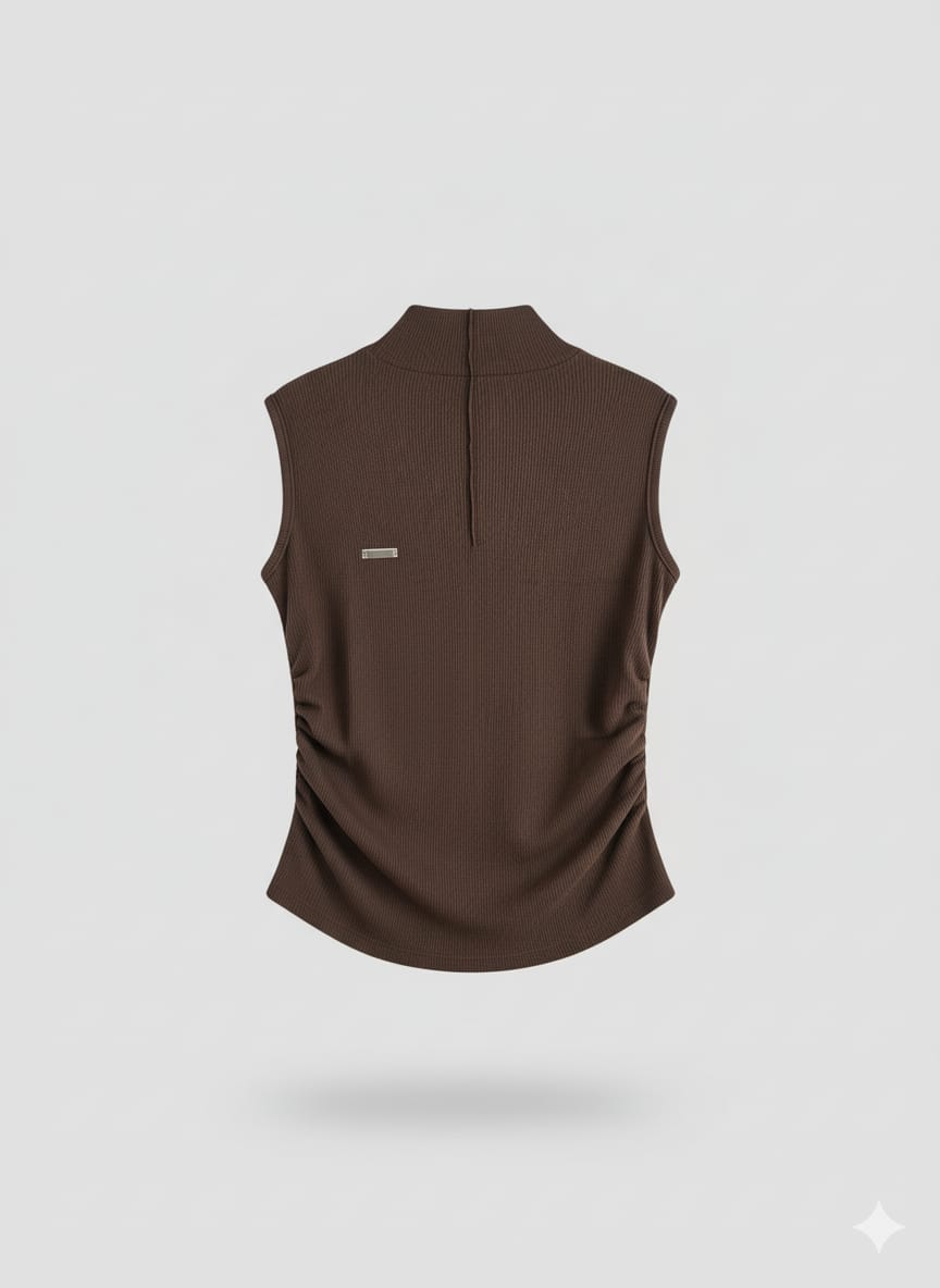 Sleeveless Cotton Top