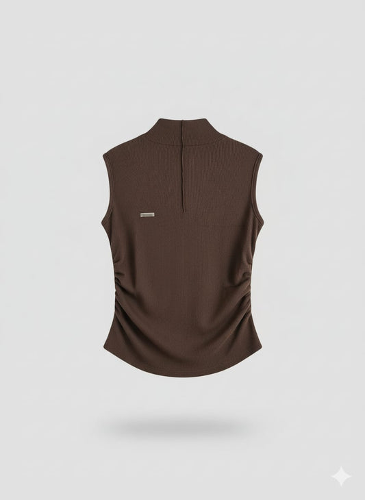 Sleeveless Cotton Top