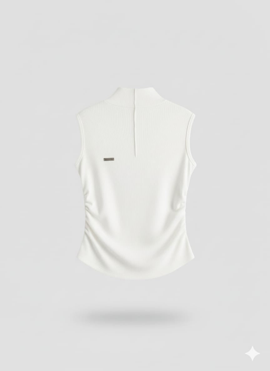 Sleeveless Cotton Top