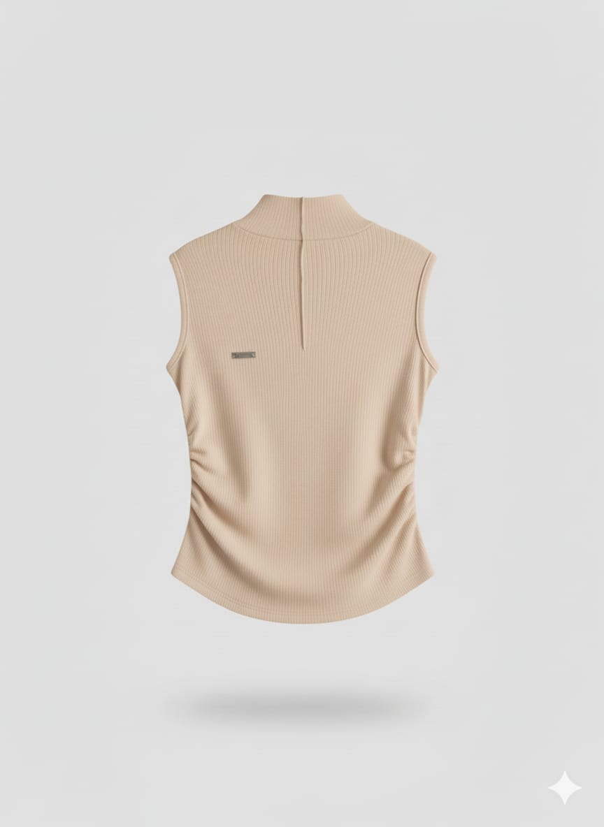 Sleeveless Cotton Top
