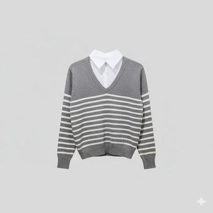 Chemise With Attached Vest