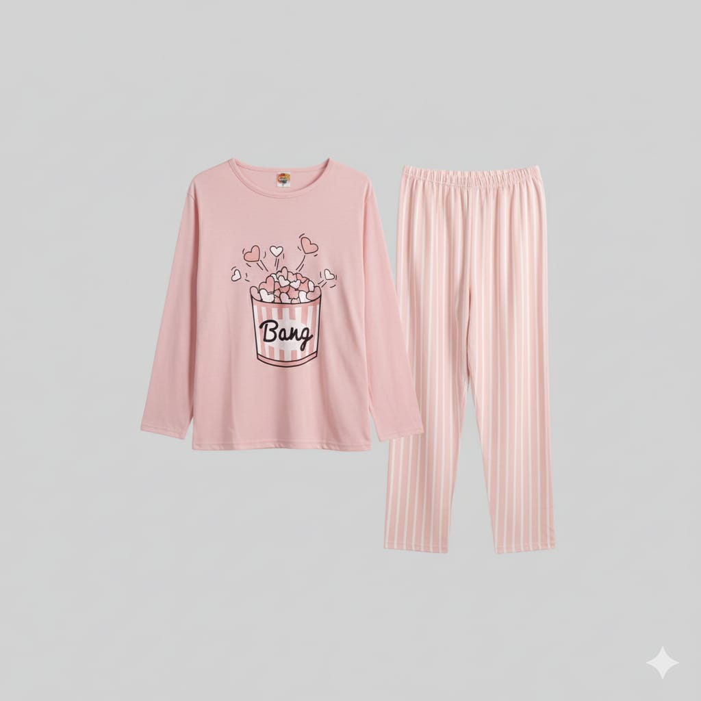 Long Sleeve Cotton Pajamas