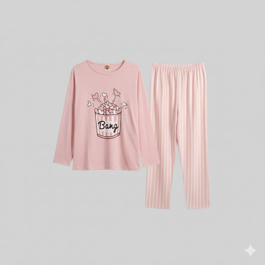 Long Sleeve Cotton Pajamas