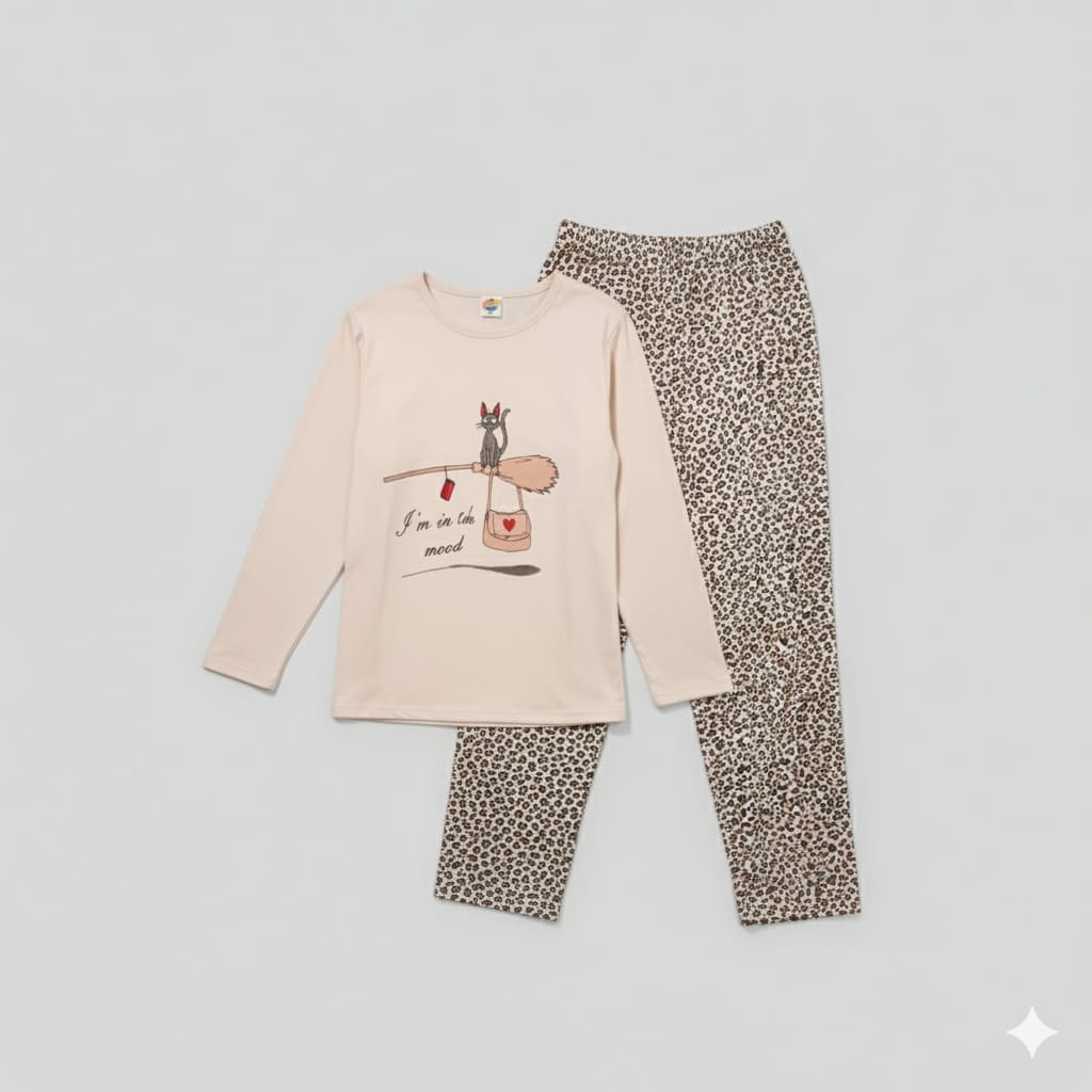 Long Sleeve Cotton Pajamas