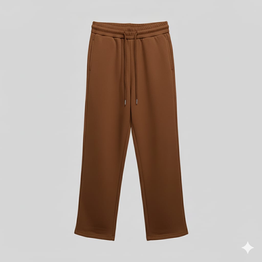 Wide Leg Cotton Sweatpants