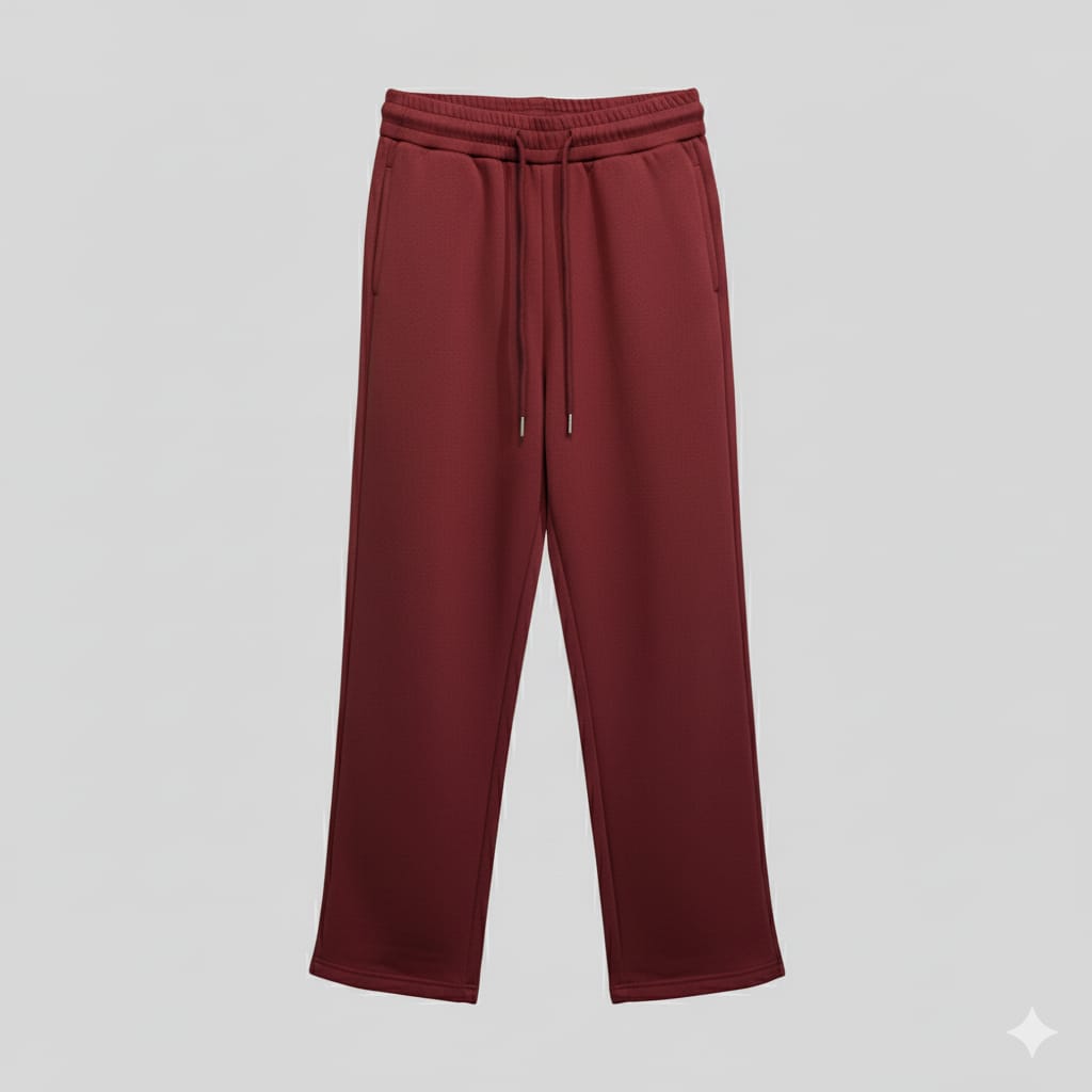Wide Leg Cotton Sweatpants