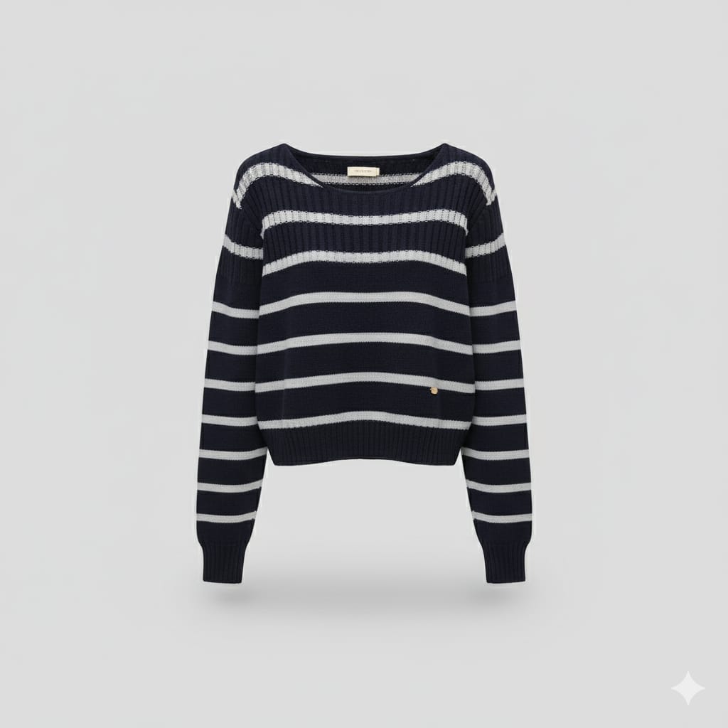 Stripe Wool Top
