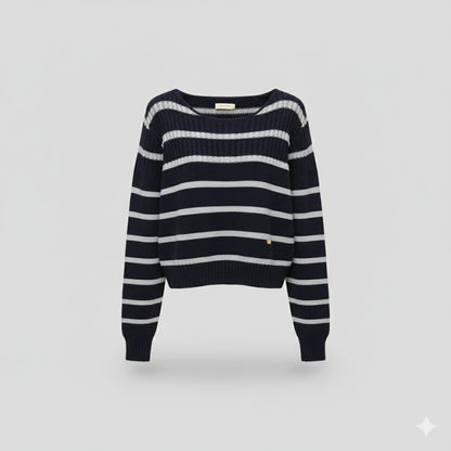 Stripe Wool Top