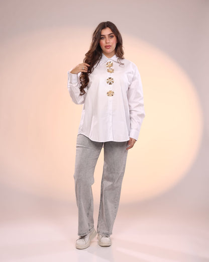 Chemise With Broche