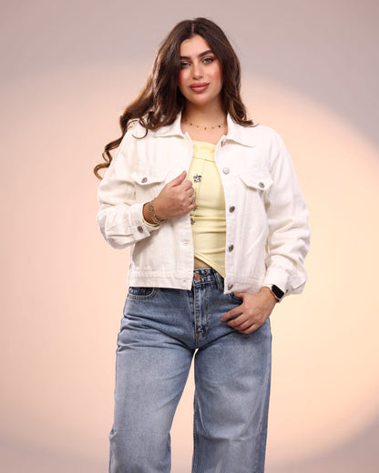 Colored Denim Jacket