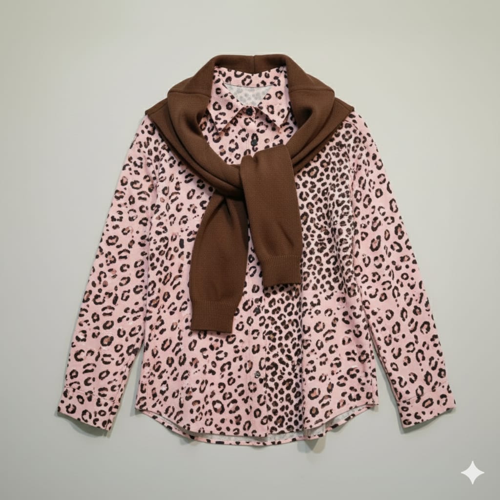 Leopard Print Chemise