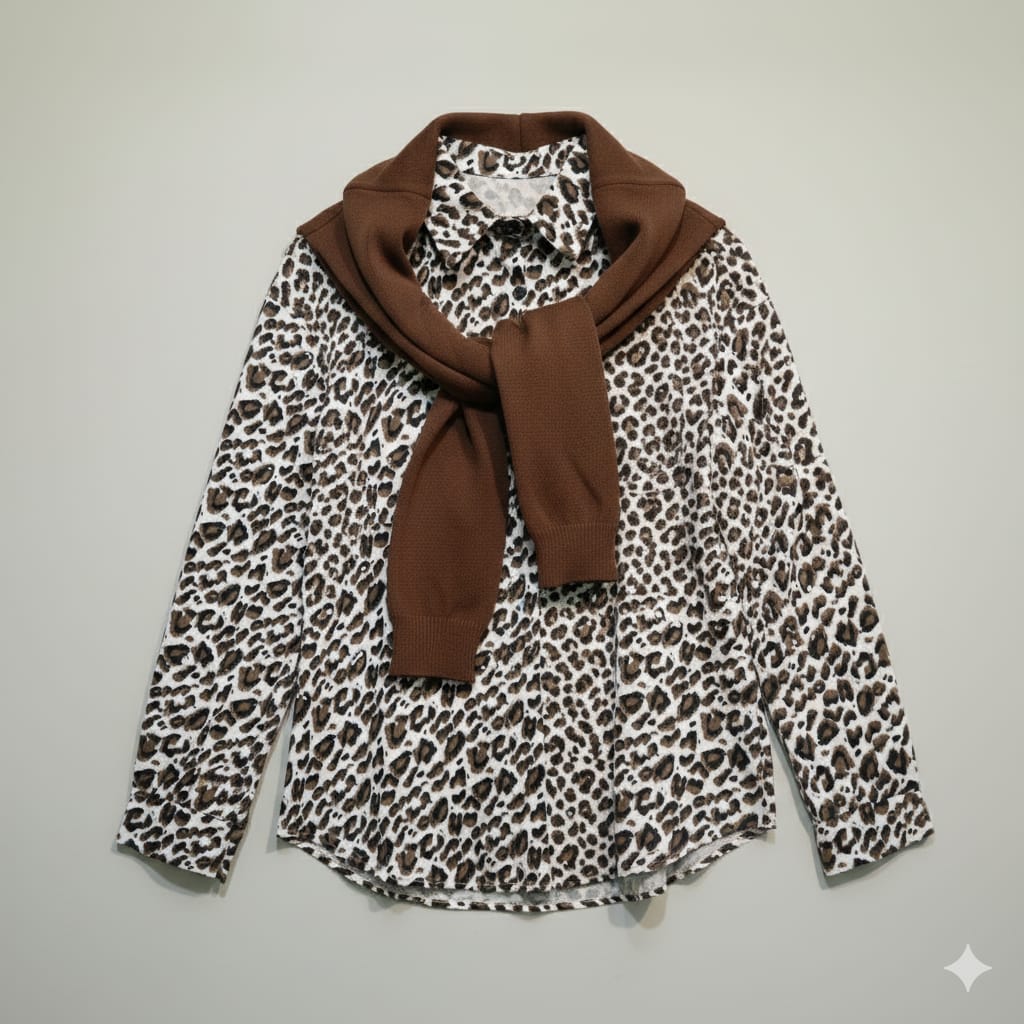 Leopard Print Chemise