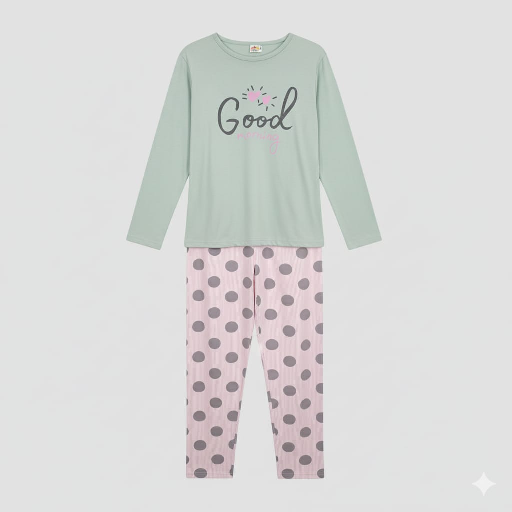 Long Sleeve Cotton Pajamas