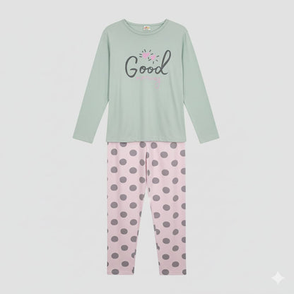 Long Sleeve Cotton Pajamas