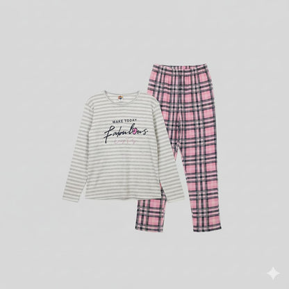 Long Sleeve Cotton Pajamas